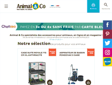 Tablet Screenshot of animaleco.com